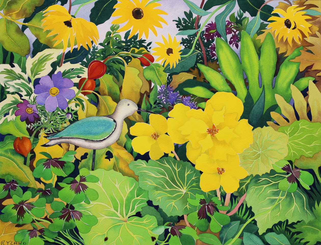 Herfsttuin door Christopher Ryland