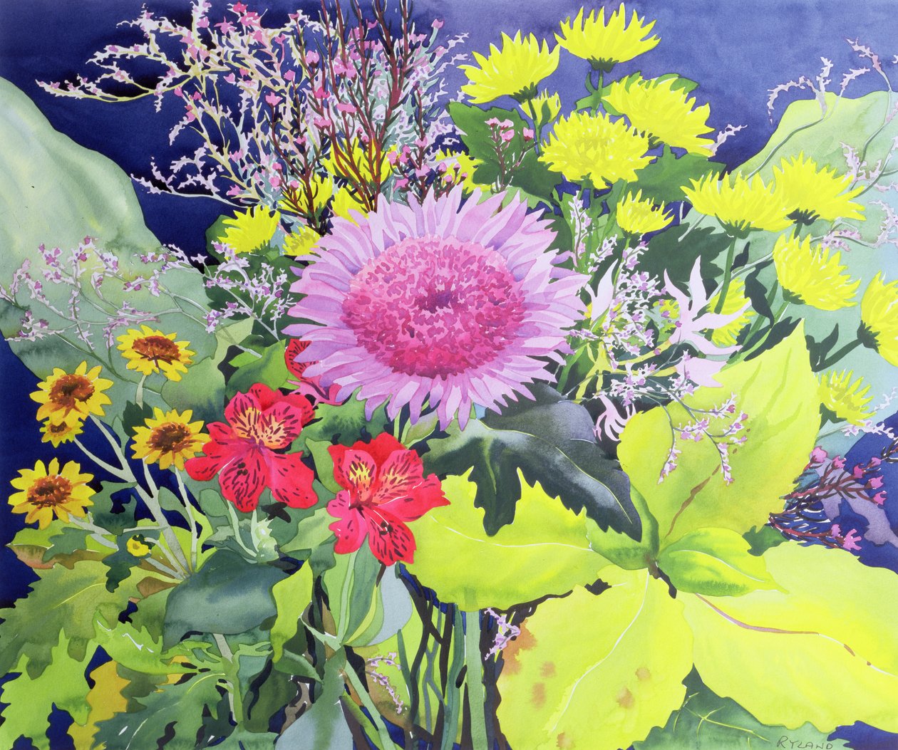Bloemen in December, 2005 door Christopher Ryland