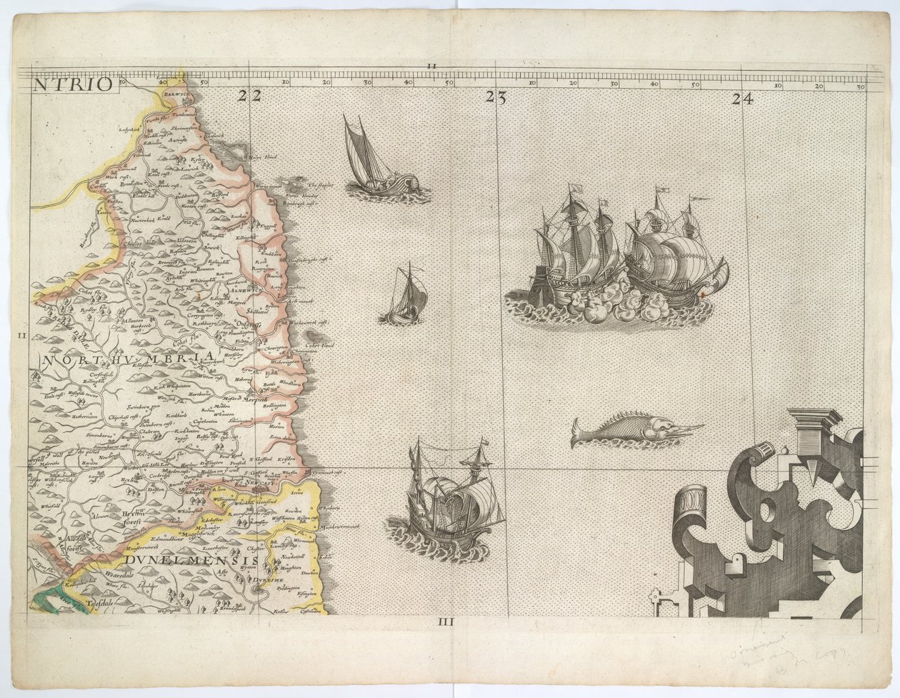 Northumbria en Noordoost-Engeland, van Saxton