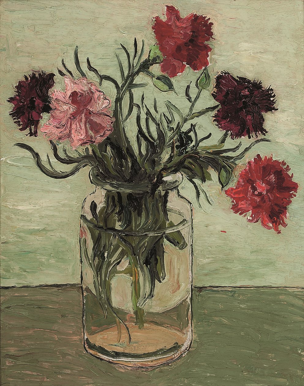 Anjers in een glazen pot door Christopher Wood