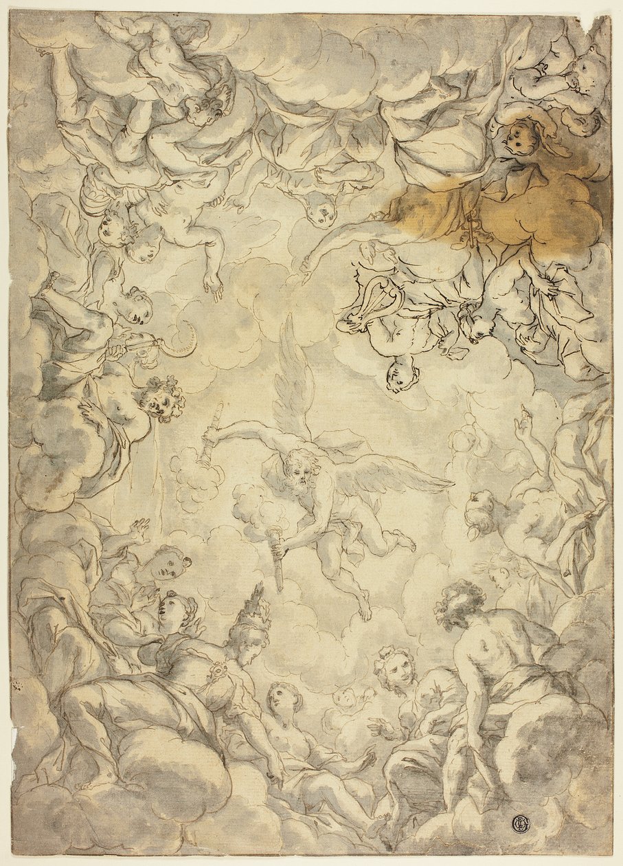 Prometheus haalt vuur van Olympus door Cigoli
