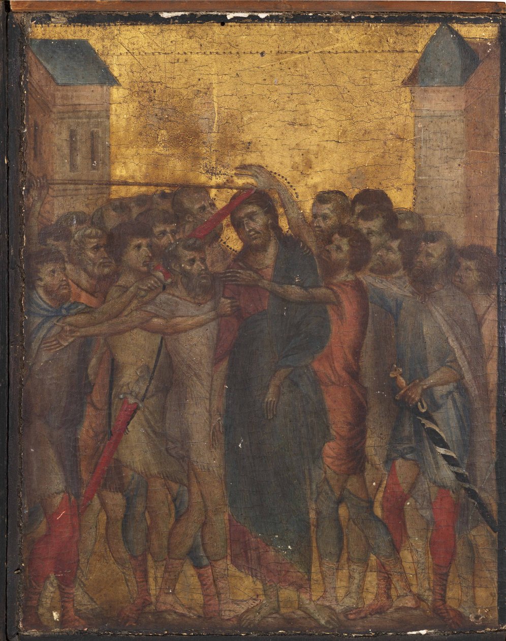 De bespotting van Christus door Cimabue