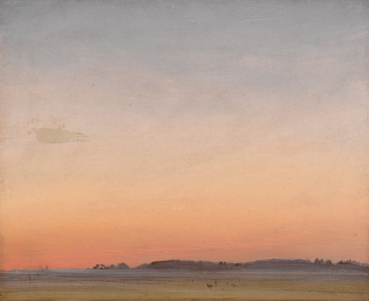 Landschap, ca. 1835-45 door Circle of Carl Rottmann