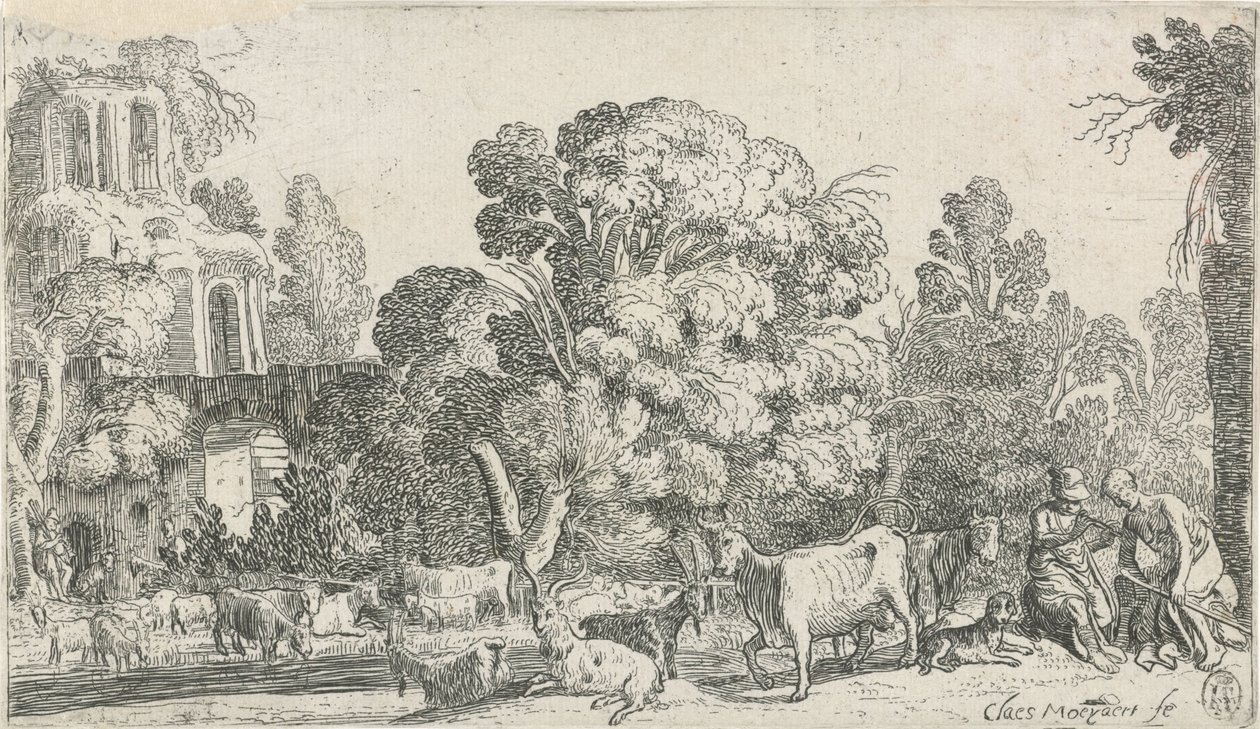 Mercurius en Argus door Claes Moeyaert