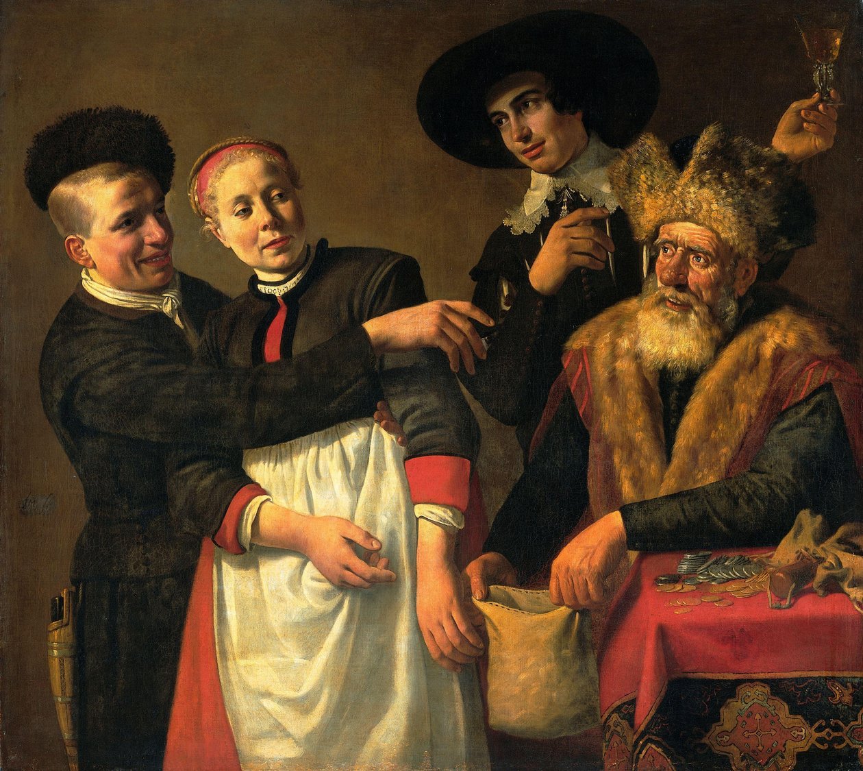 Mooy-Aal en haar vrijers (G.A. Bredero, 