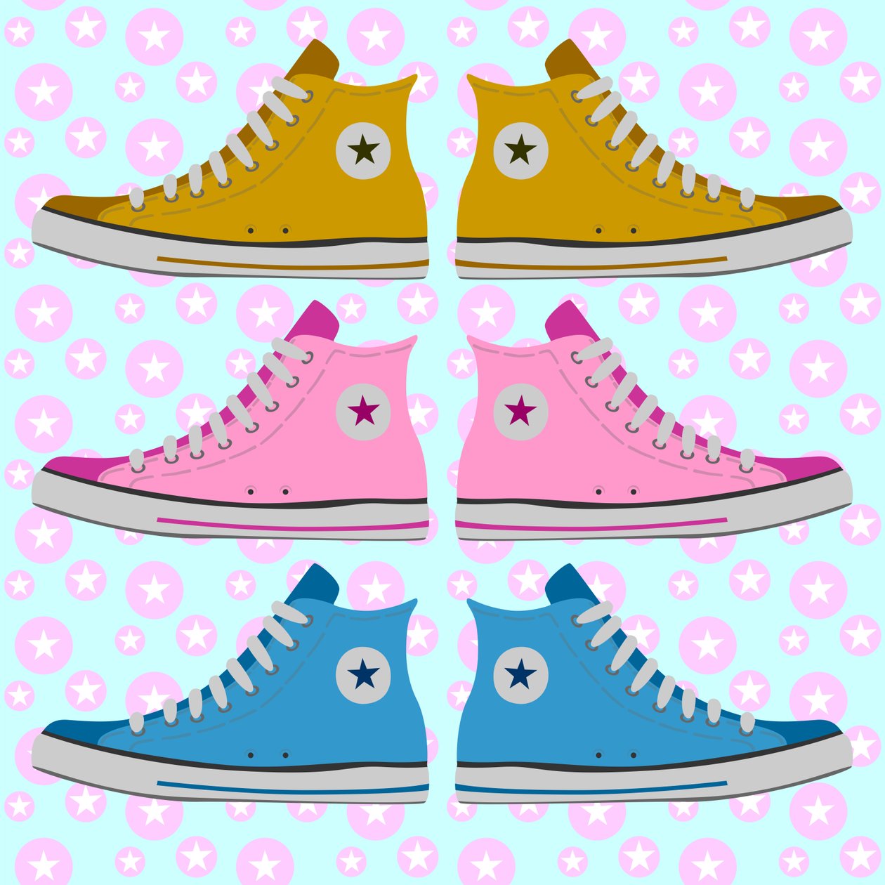 Converse Genot door Claire Huntley