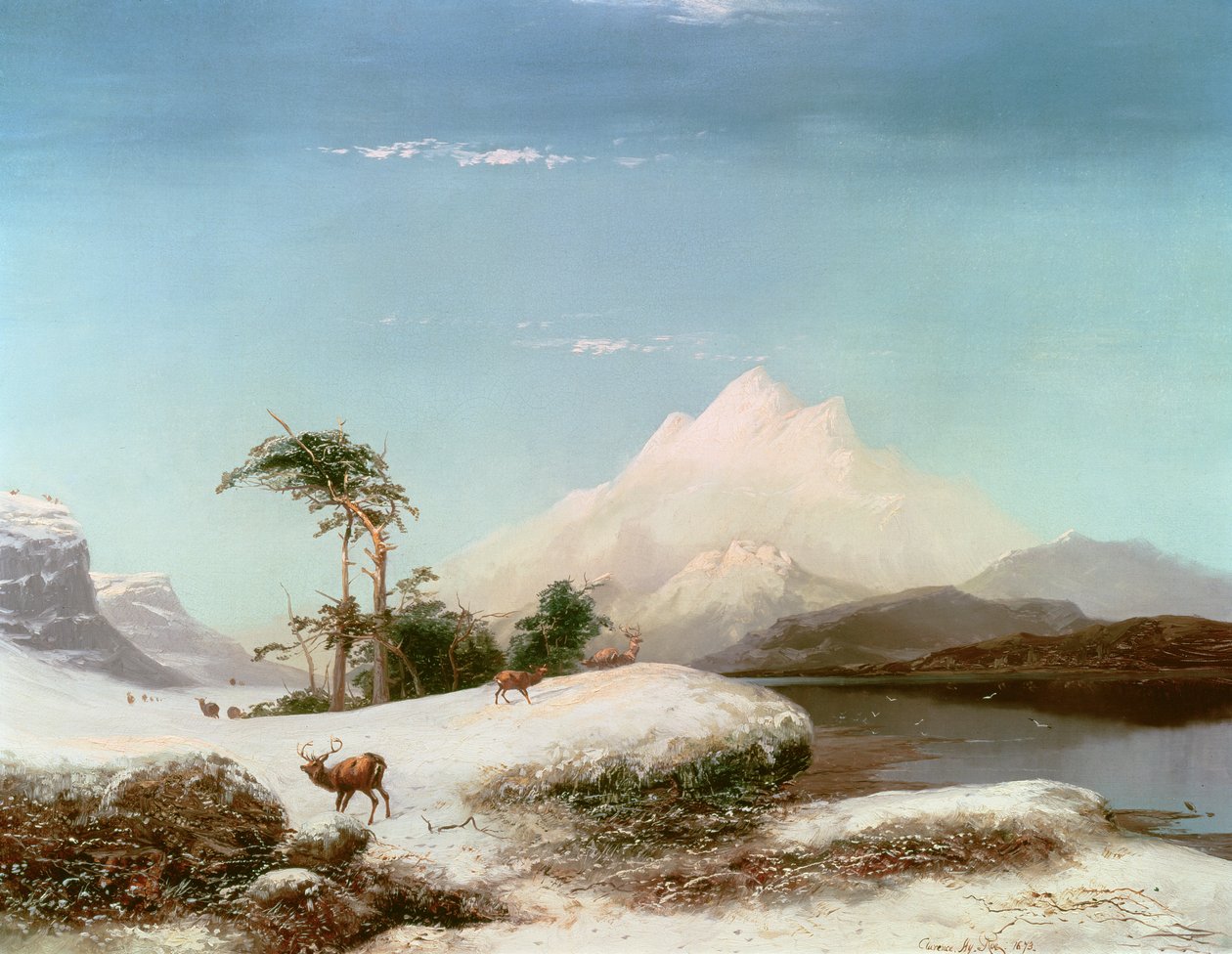 Schotse Hooglanden, 1873 door Clarence Roe