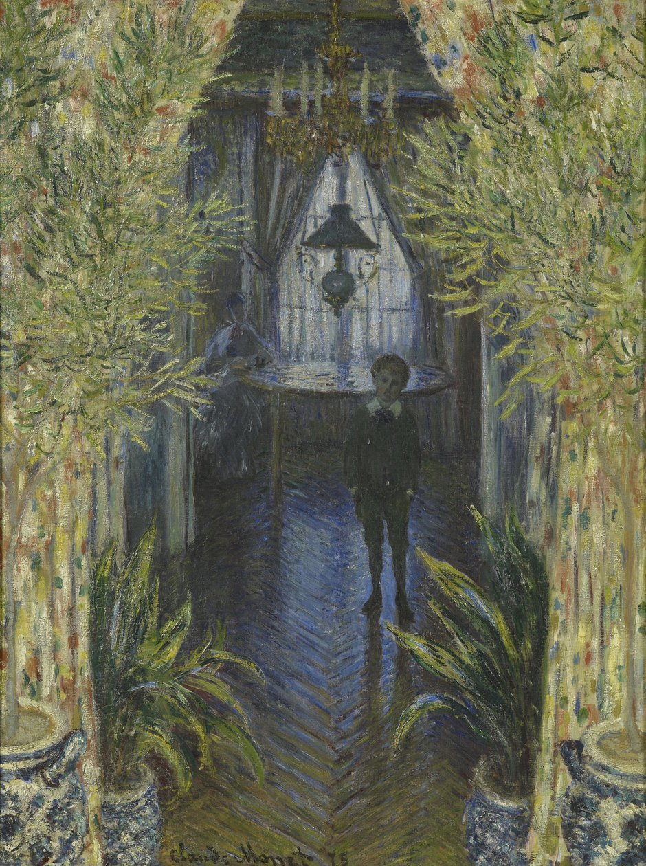 Een Hoek van het Appartement door Claude Monet