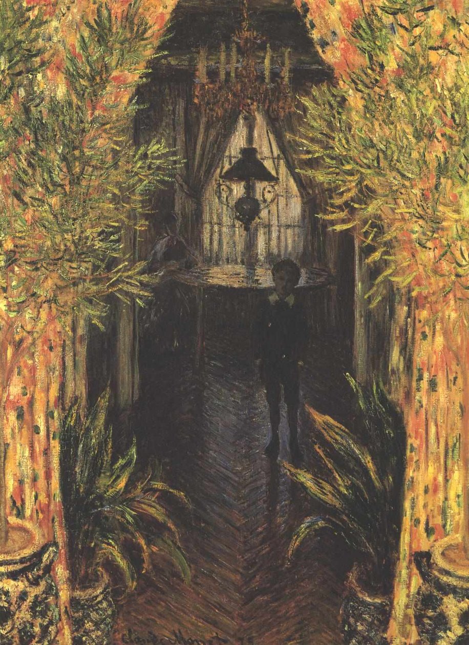 Jean Monet in het huis van de kunstenaar door Claude Monet