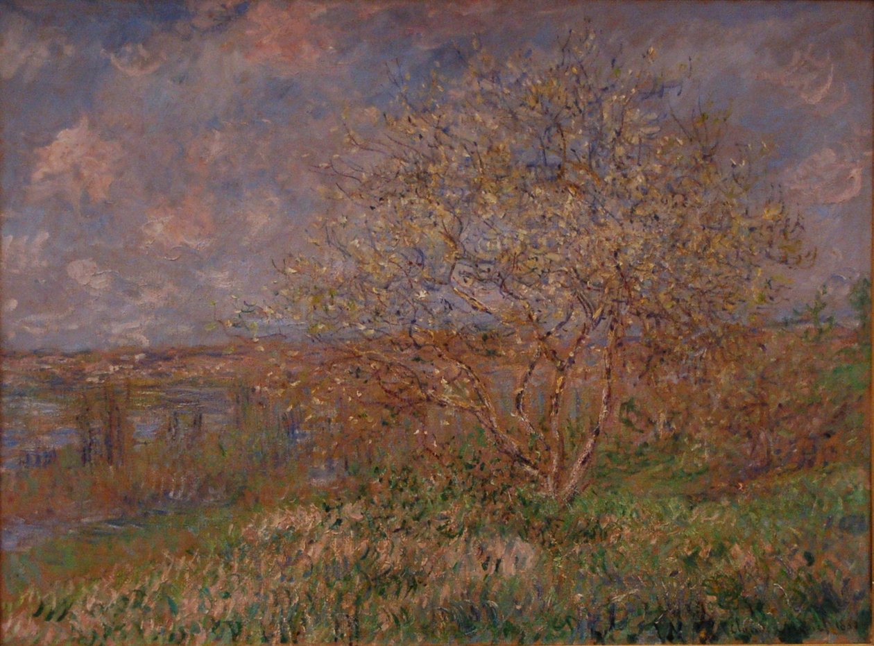 De Lente door Claude Monet