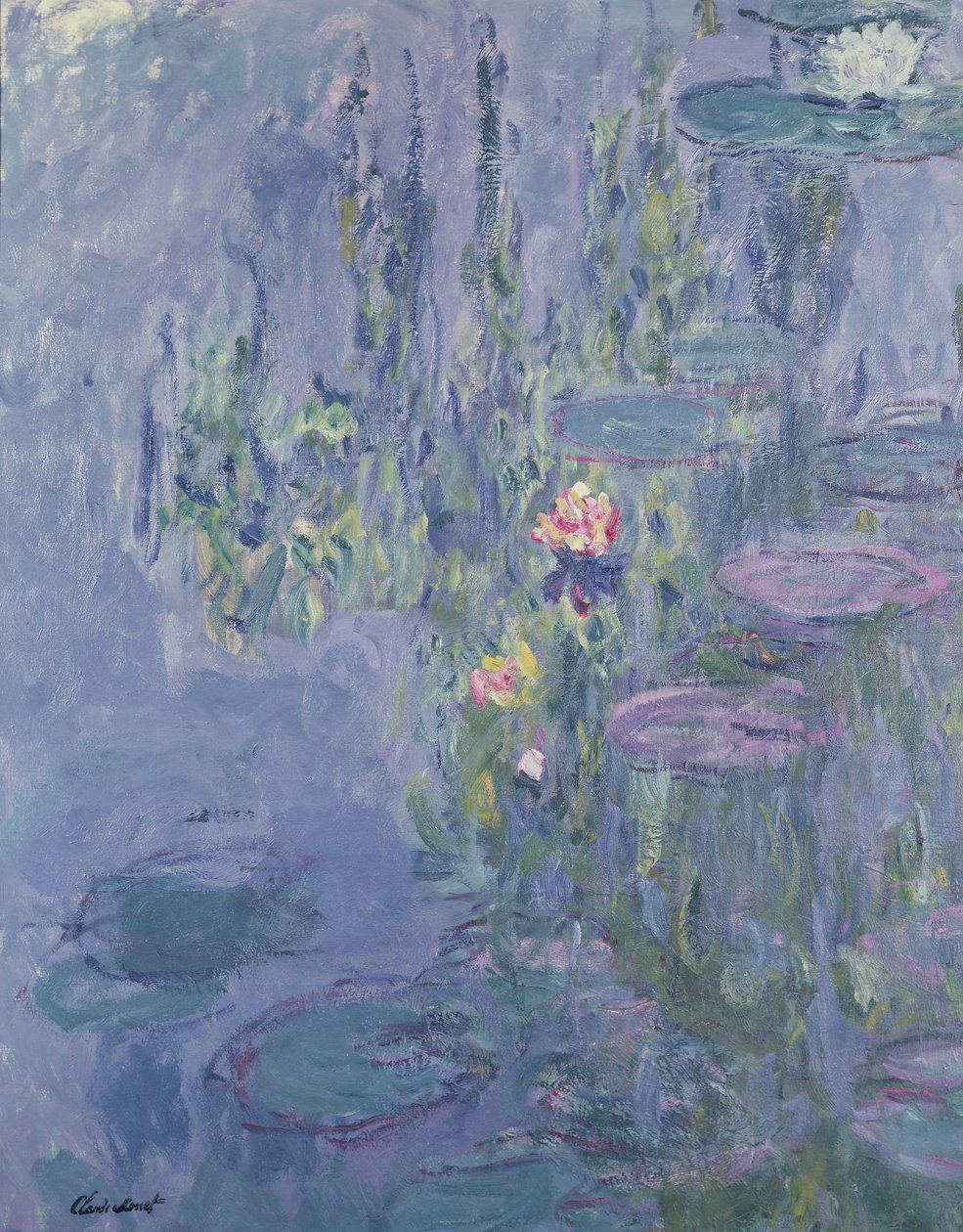 Waterlelies, 1907 door Claude Monet