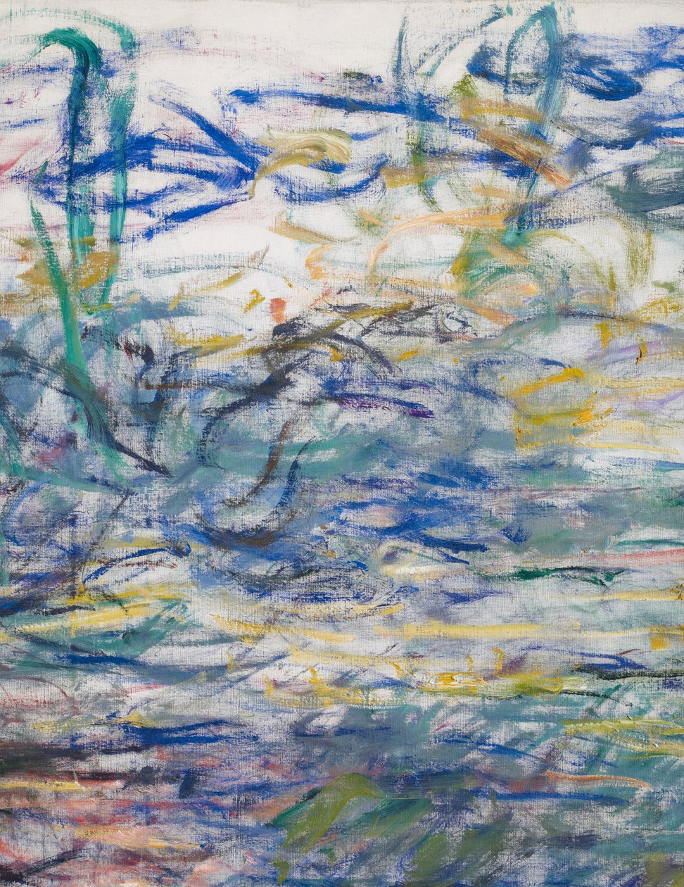 Waterlelies, 1917-19 (detail) door Claude Monet