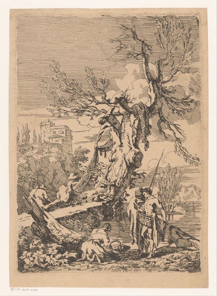 Terugkeer van de visvangst door Claude Joseph Vernet