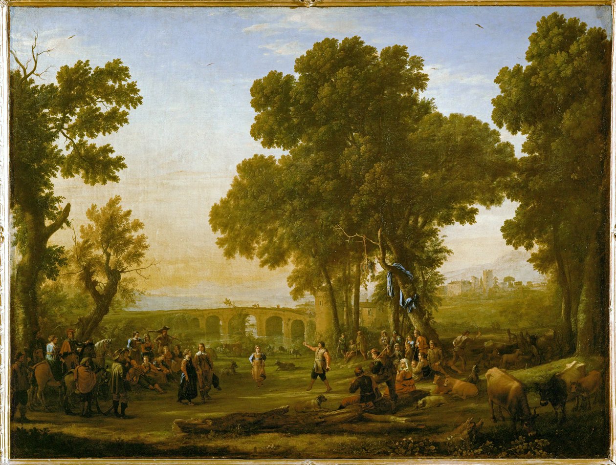 Dorpsfeest ... door Claude Lorrain (1600 82)