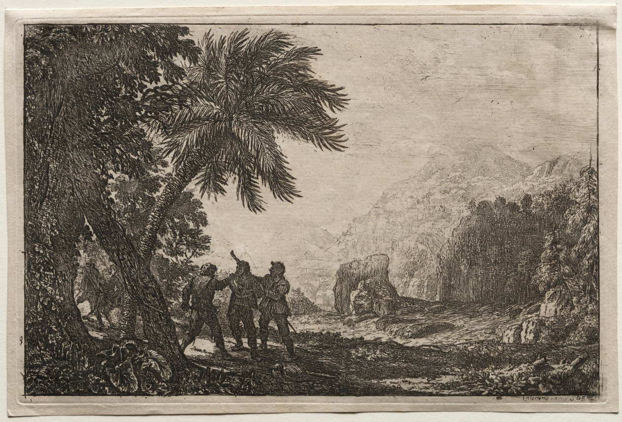 Landschap met Bandieten door Claude Lorrain