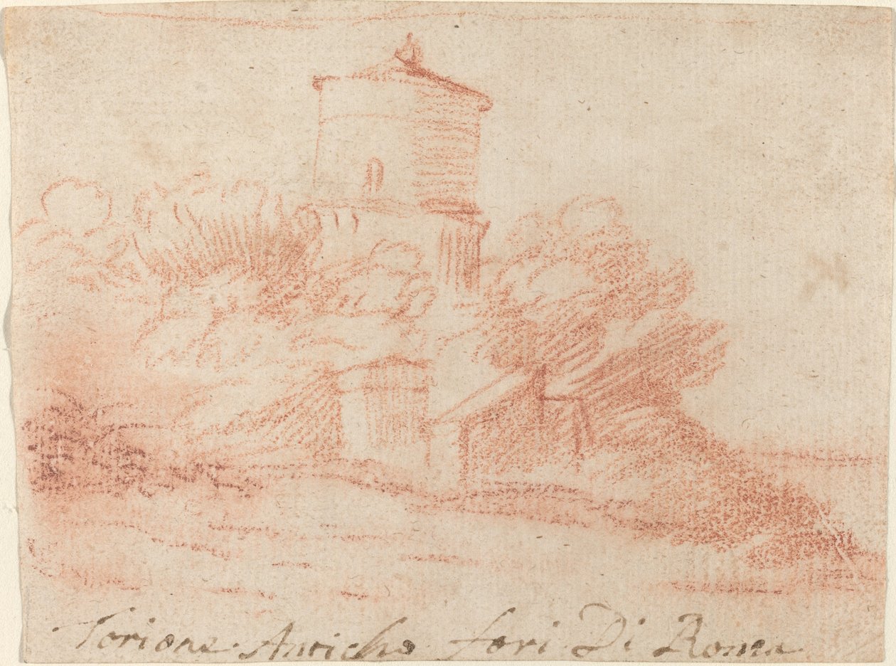 Torione Anticho Fori di Roma door Claude Lorrain