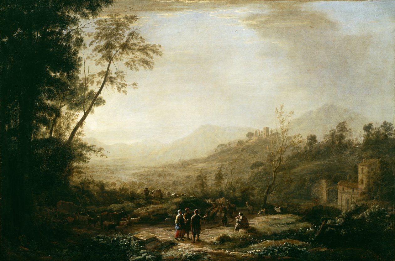 Zonsopgang door Claude Lorrain