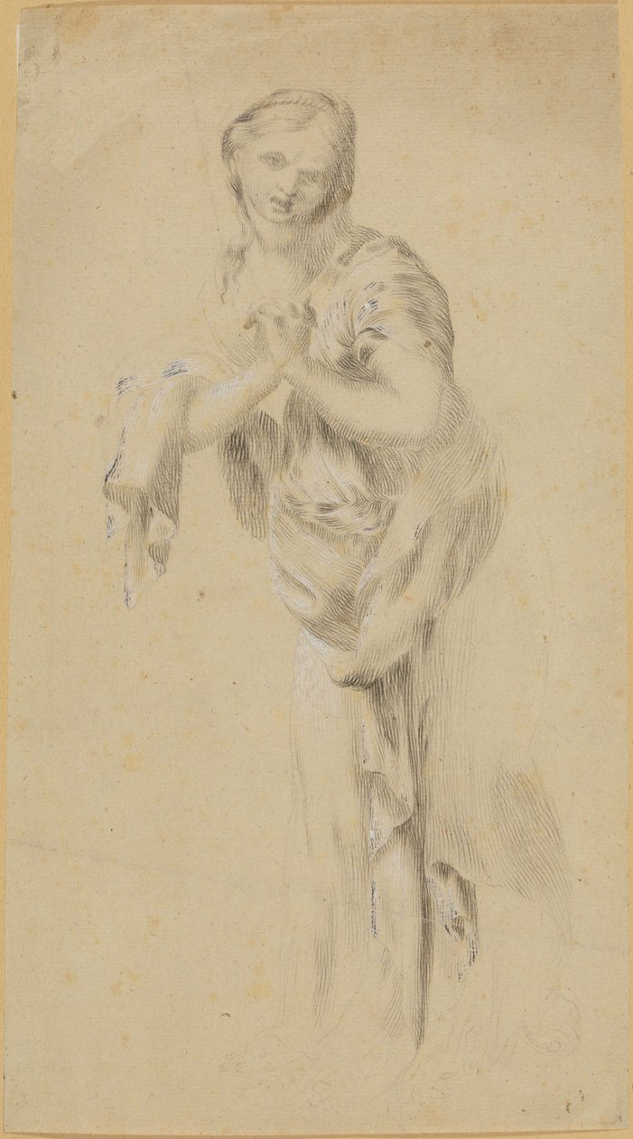 De boetvaardige Magdalena door Claude Mellan