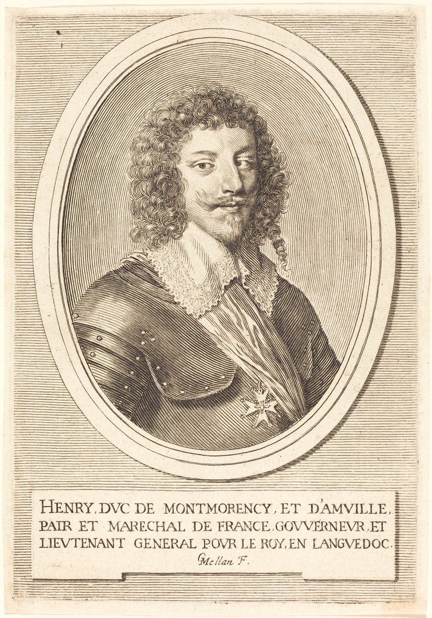 Claude de Lingendes door Claude Mellan