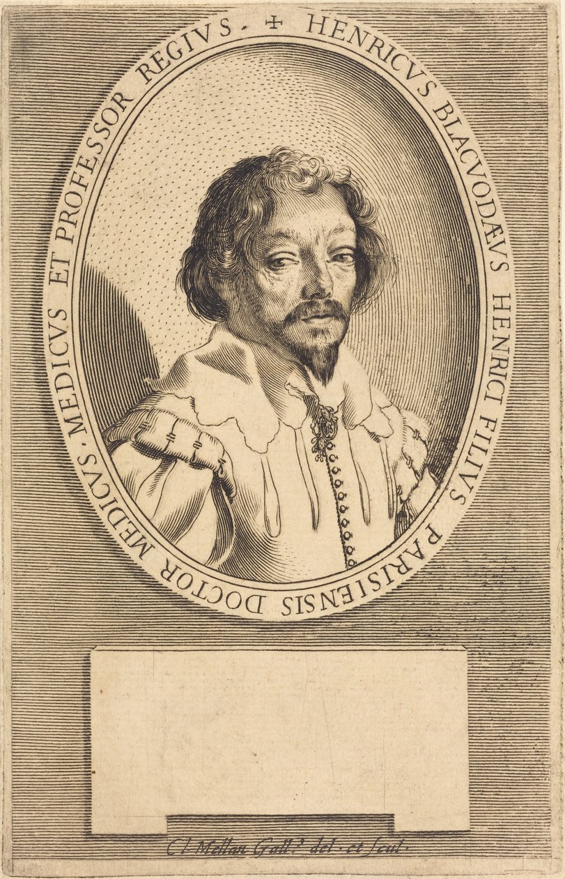 Dr. Henry Blackwood, Jr. door Claude Mellan