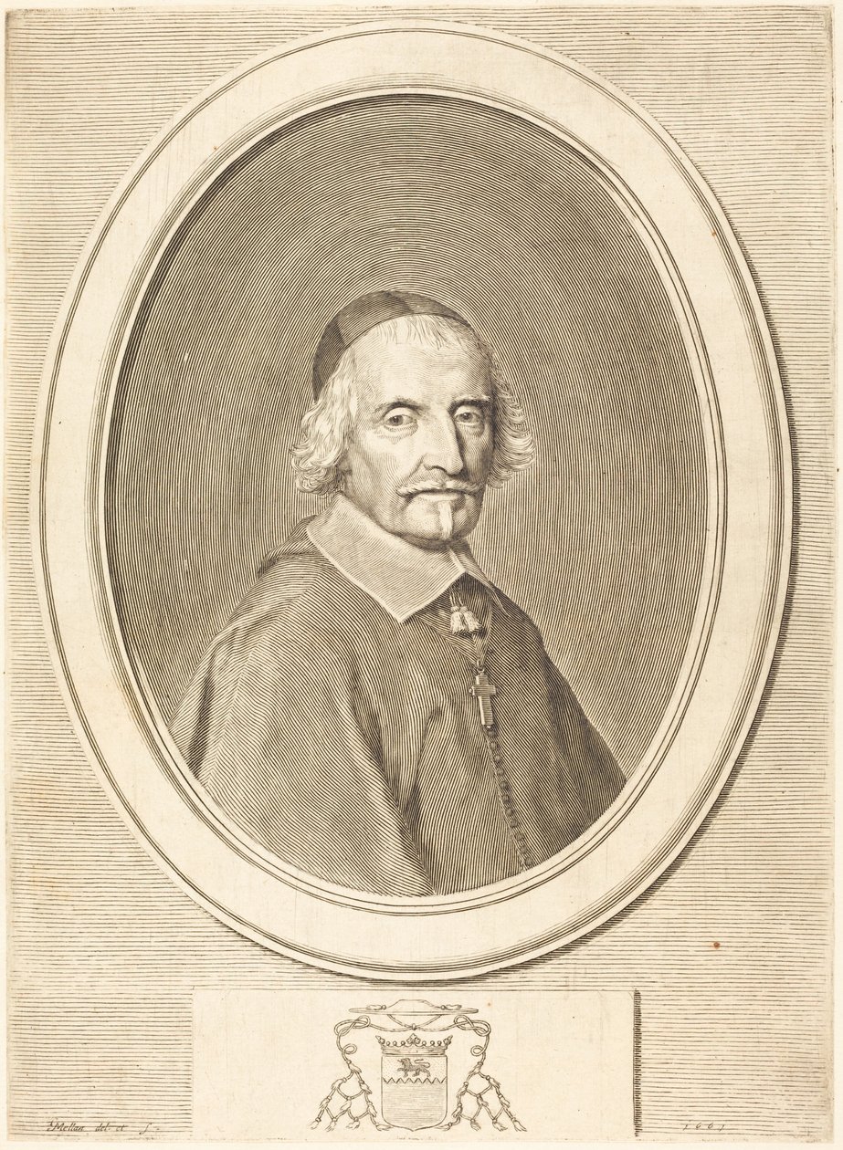 François de Villemontée door Claude Mellan
