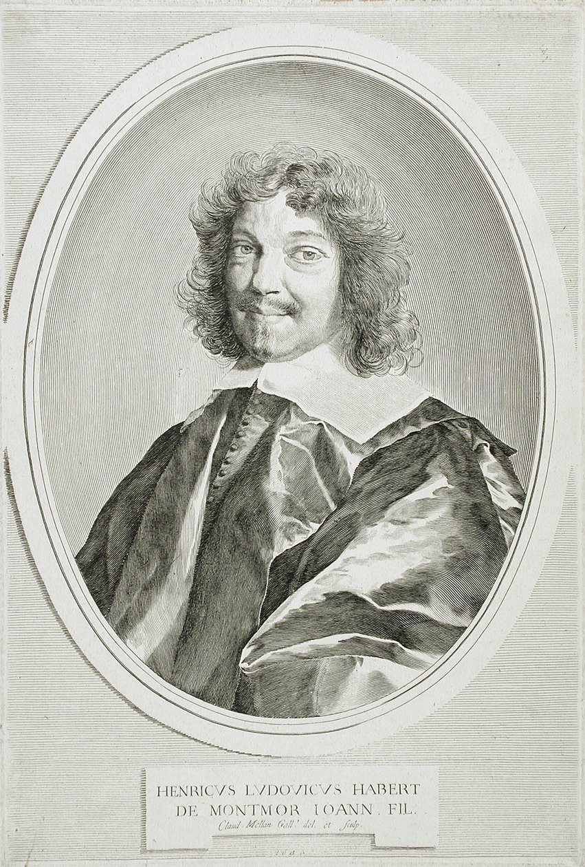 Henri-Louis Habert de Montmor door Claude Mellan