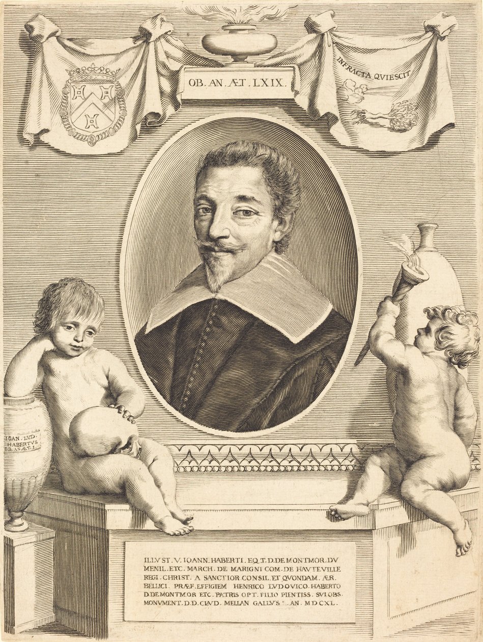 Jean Habert de Monturor door Claude Mellan