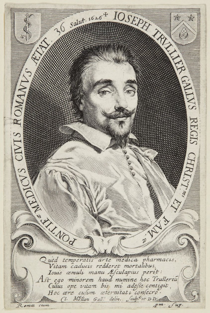 Joseph Trullier door Claude Mellan
