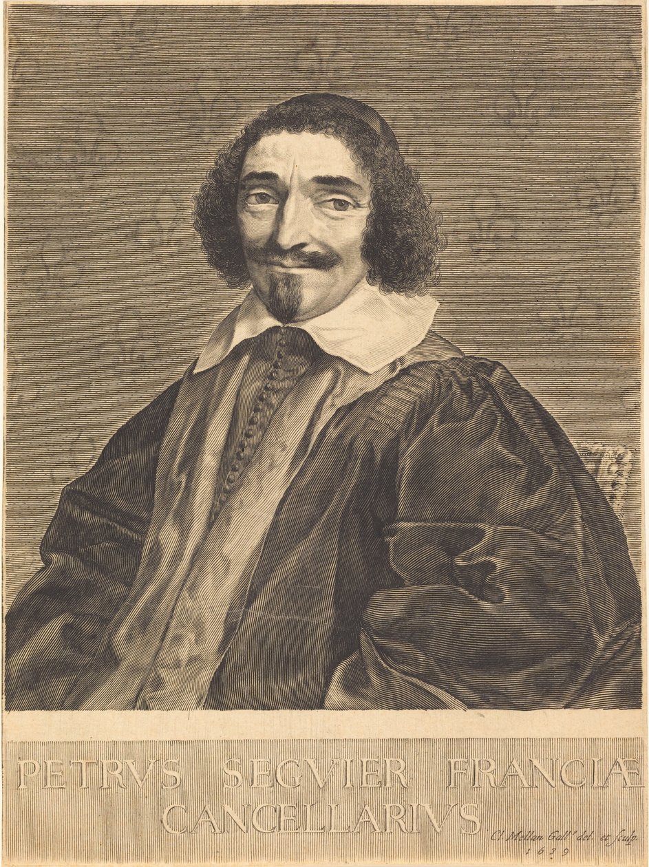 Pierre Séguier door Claude Mellan