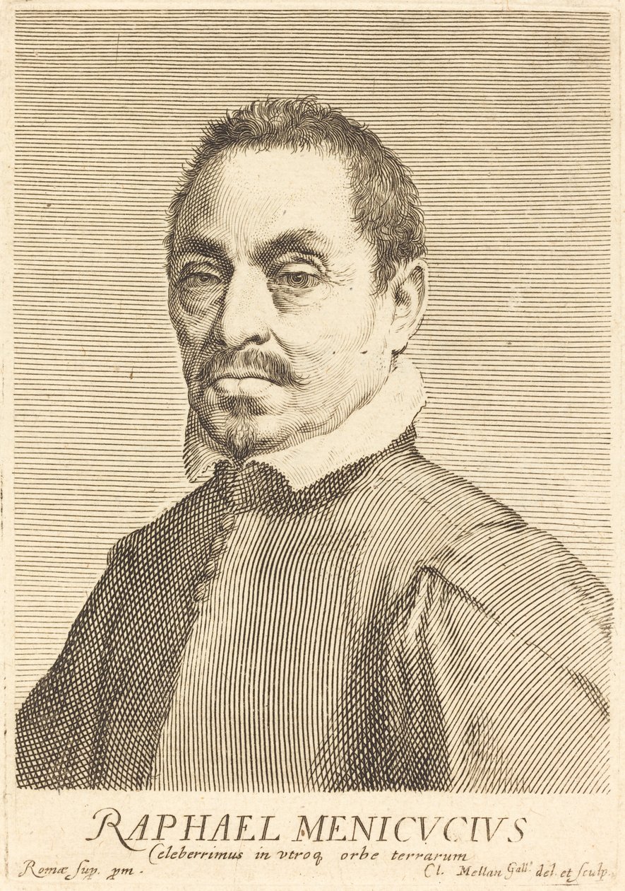 Raffaello Menicucci door Claude Mellan