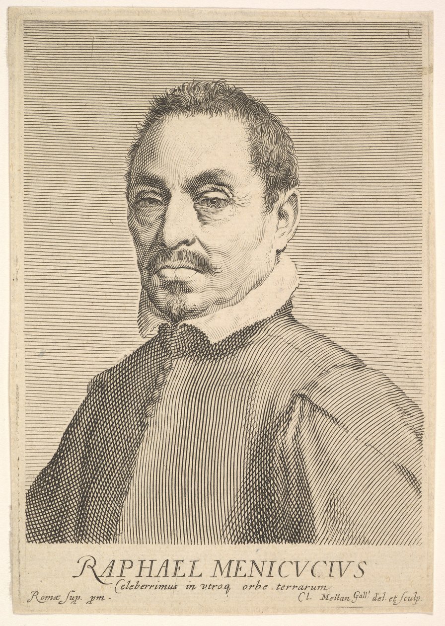 Raffaello Menicucci door Claude Mellan