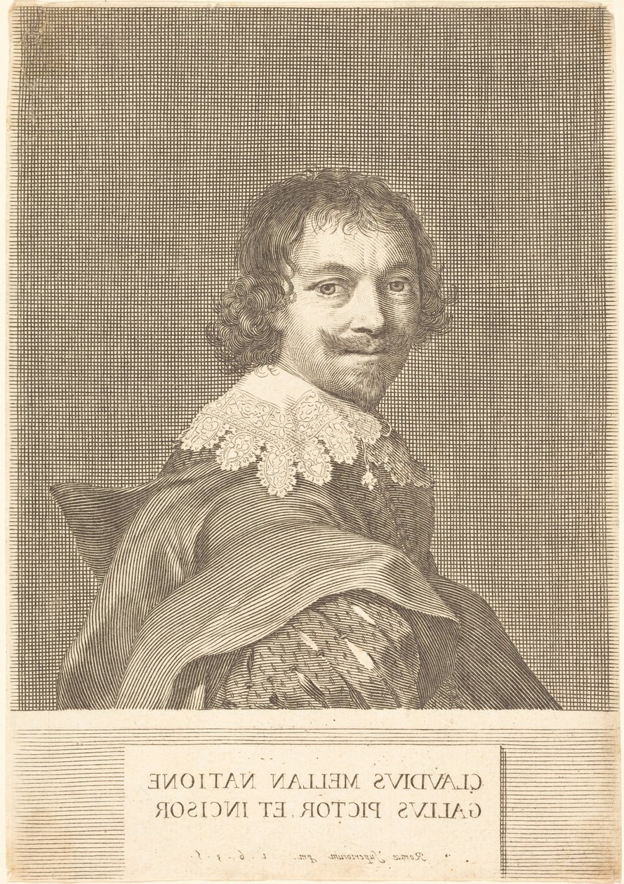 Zelfportret door Claude Mellan