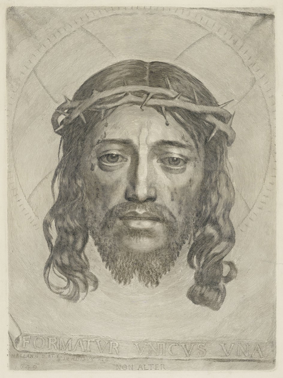 De zweetdoek door Claude Mellan