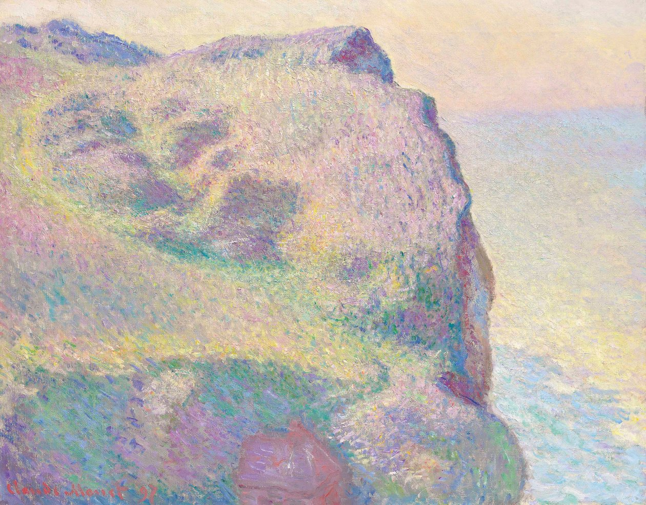De landtong van Petit Ailly door Claude Monet