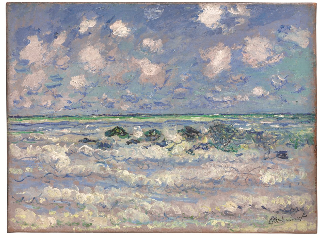 De golf door Claude Monet