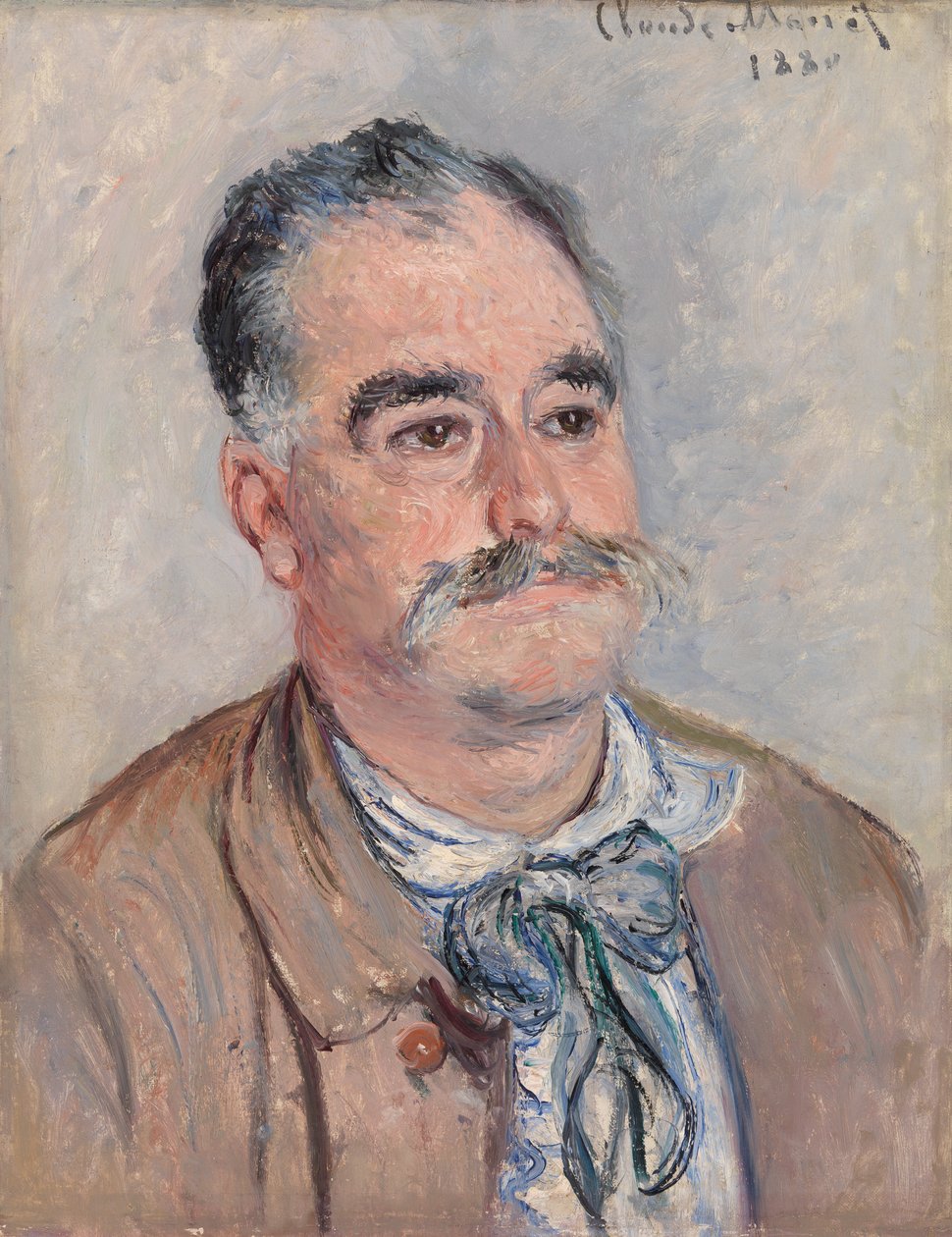 Monsieur Coqueret (Vader) door Claude Monet