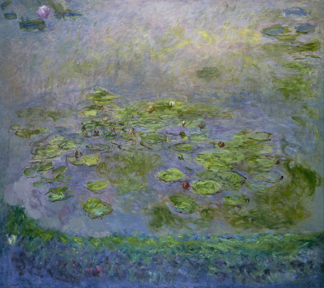 Waterlelies [Waterlilies] door Claude Monet