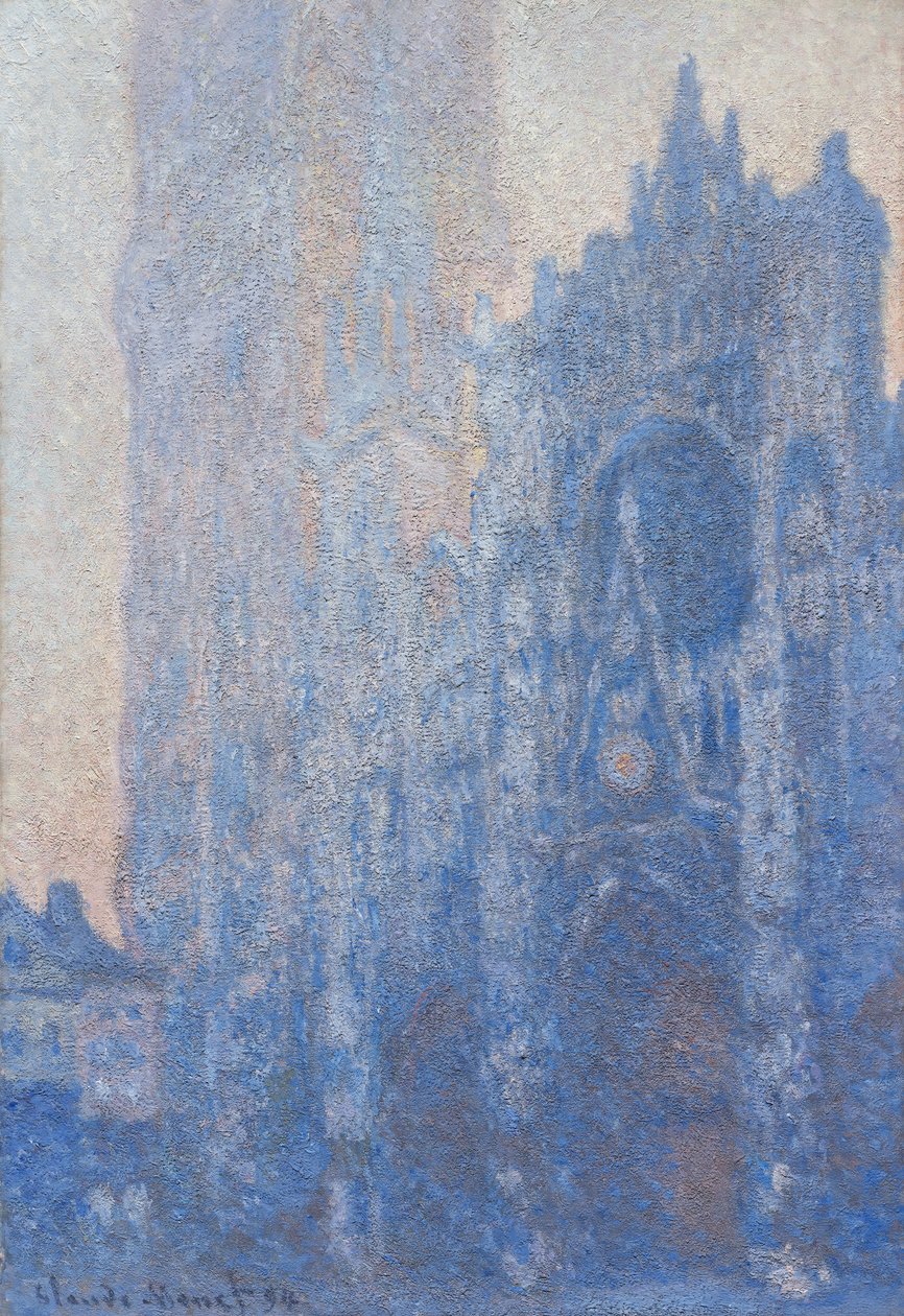 Gevel van de kathedraal van Rouen en Tour d