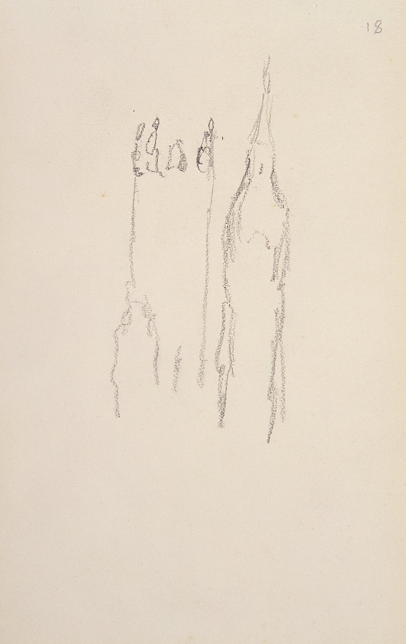 Studie voor Londen serie, Houses of Parliament door Claude Monet