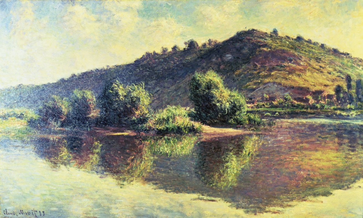 De Seine bij Port-Villez, 1883 door Claude Monet