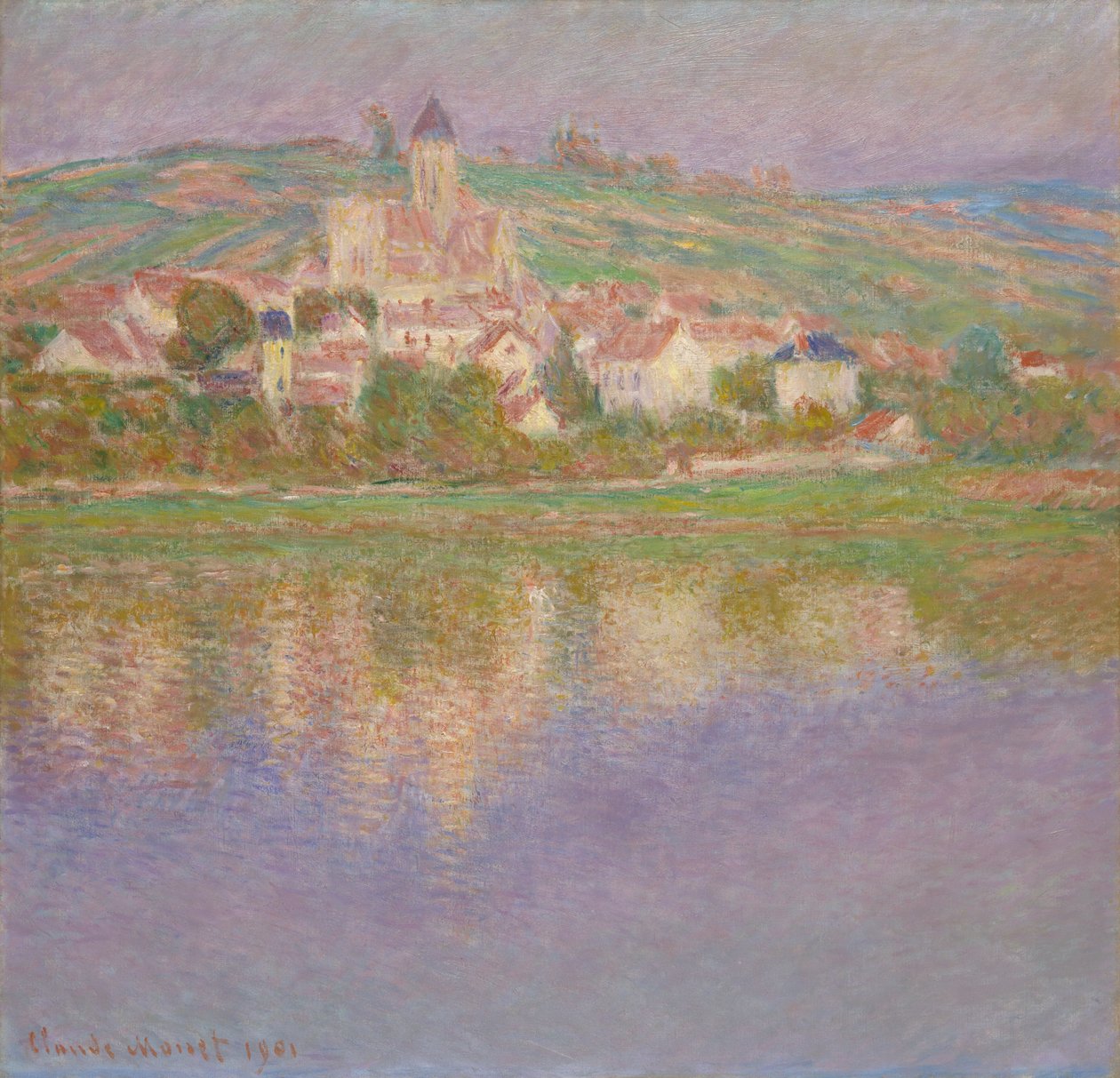 Vétheuil door Claude Monet