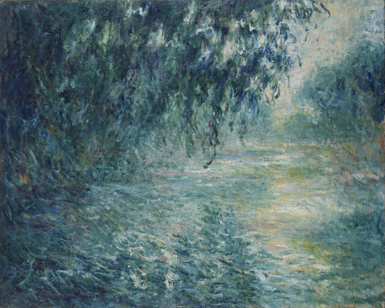 Een ochtend aan de Seine door Claude Monet