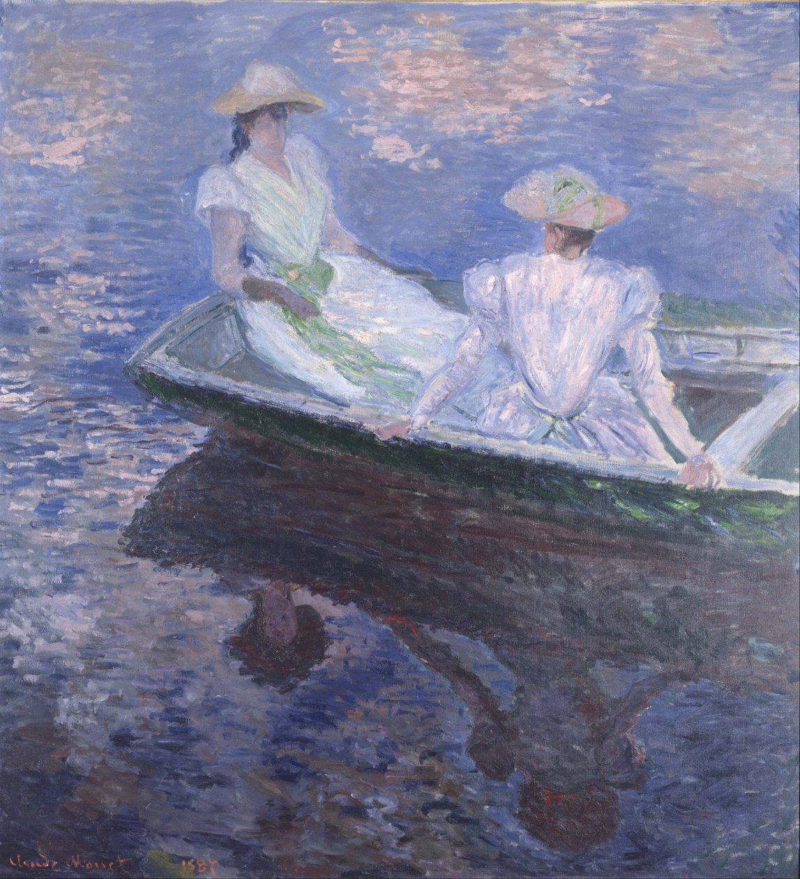 Boottocht door Claude Monet