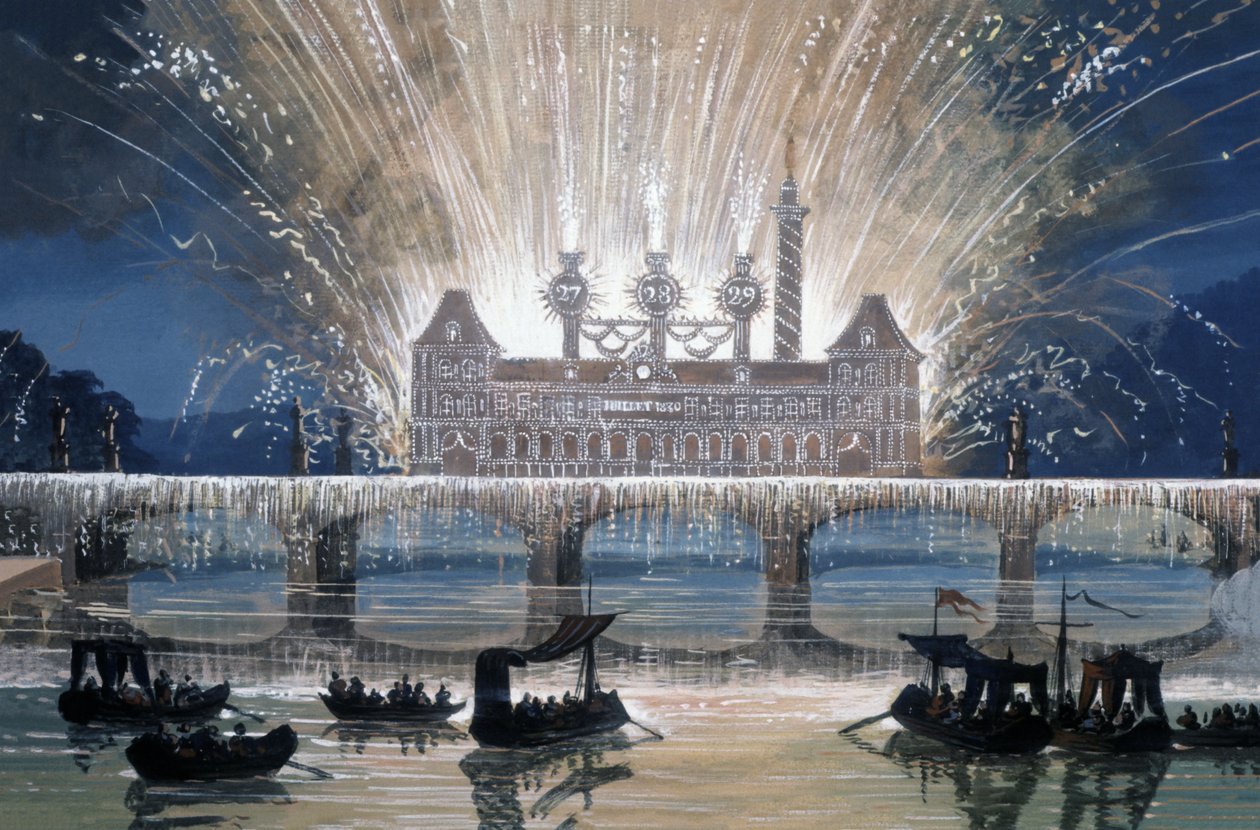Vuurwerk door Claude Ruggieri