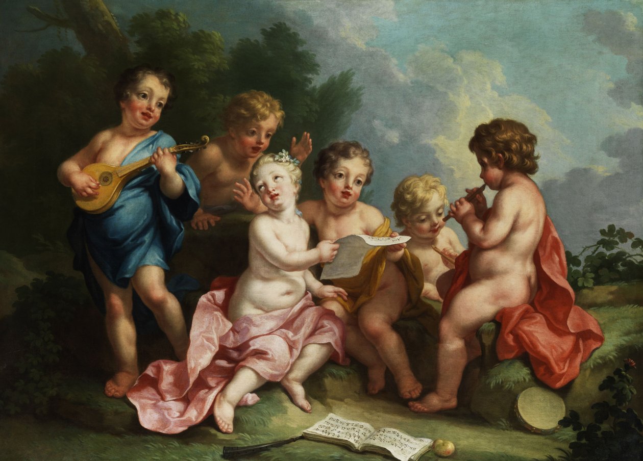 Claudio beaumont schilderij1 door Claudio Francesco Beaumont