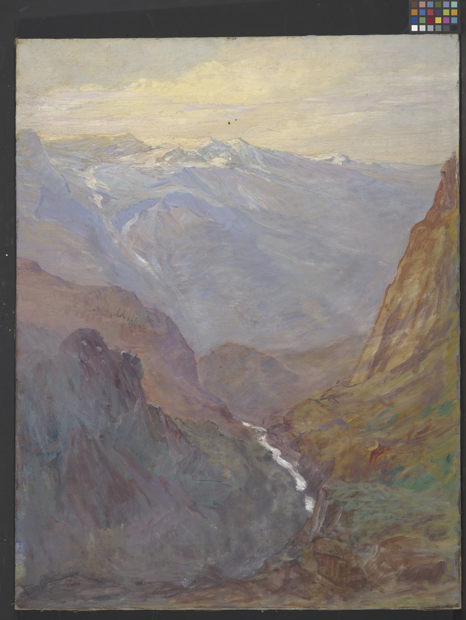 Rocky Mountain Scene door Clifton Wheeler