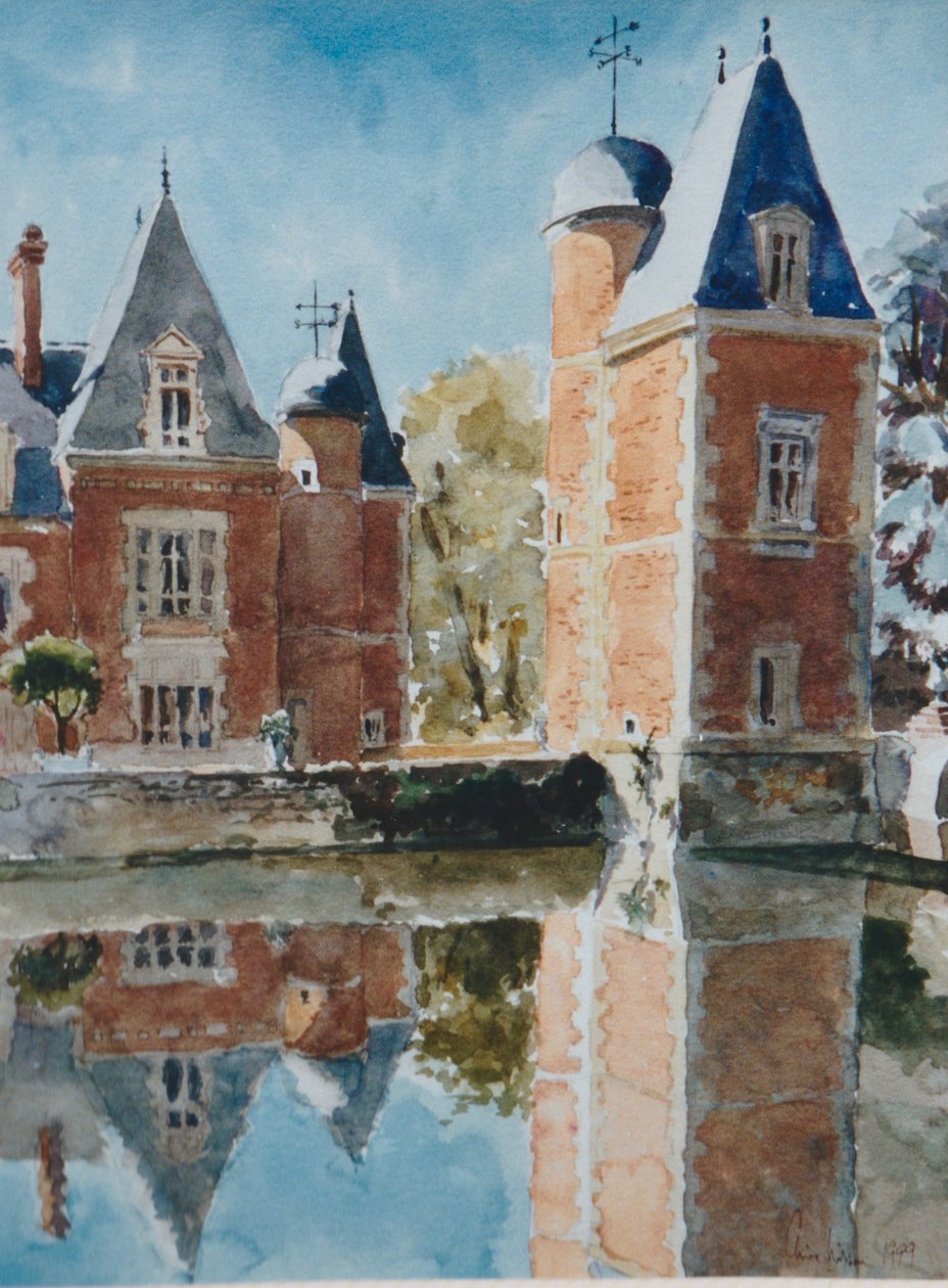 Le Bruel, 2006 (aquarel) door Clive Wilson