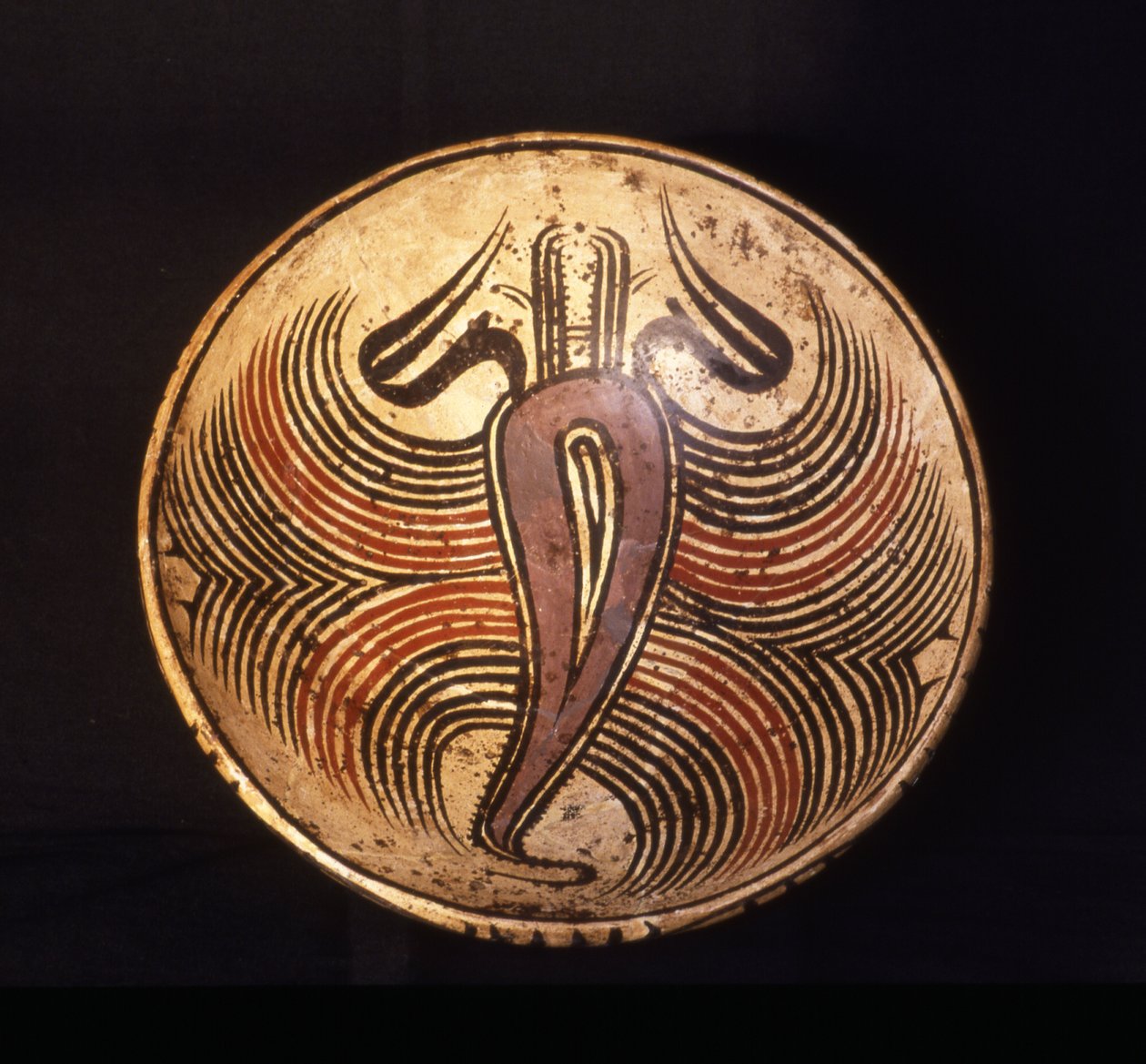 Voetstukplaat, vroege Cocle-fase, 700-800 AD door Cocle Culture