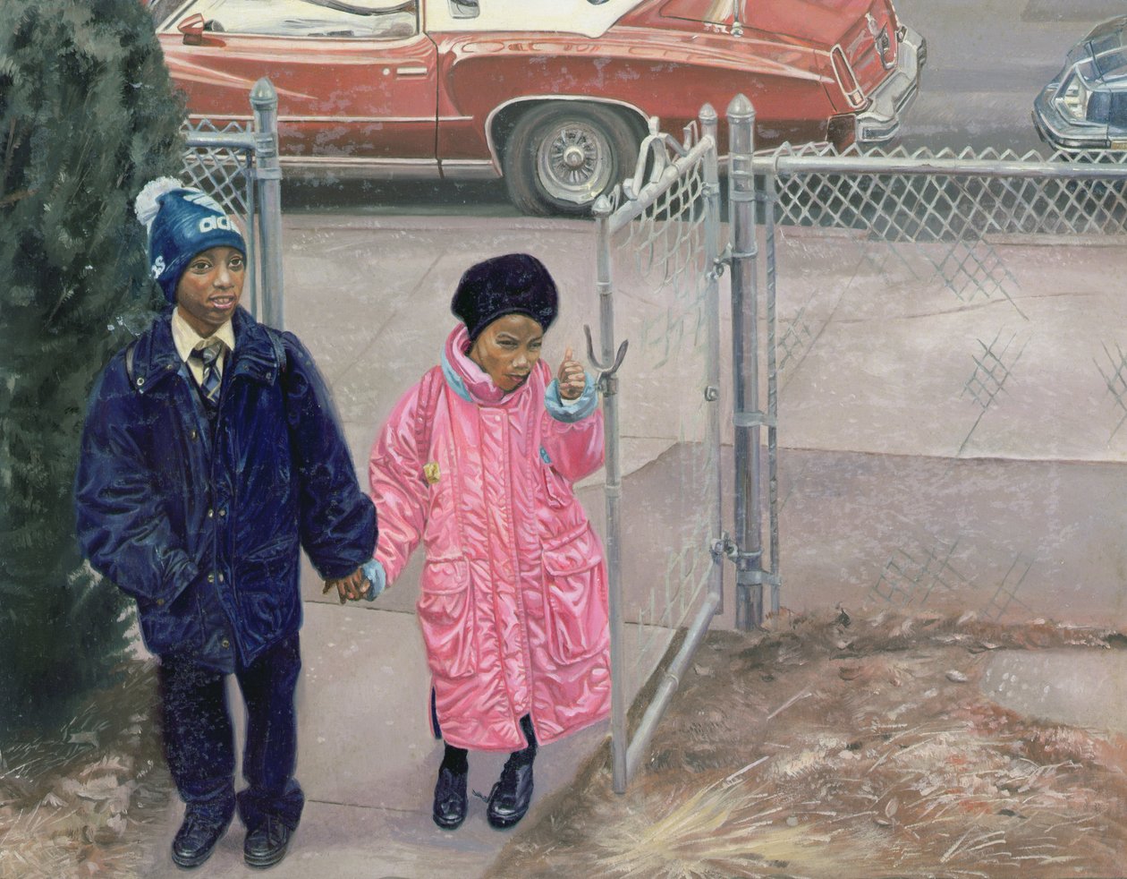 Na school, 1991 door Colin Bootman