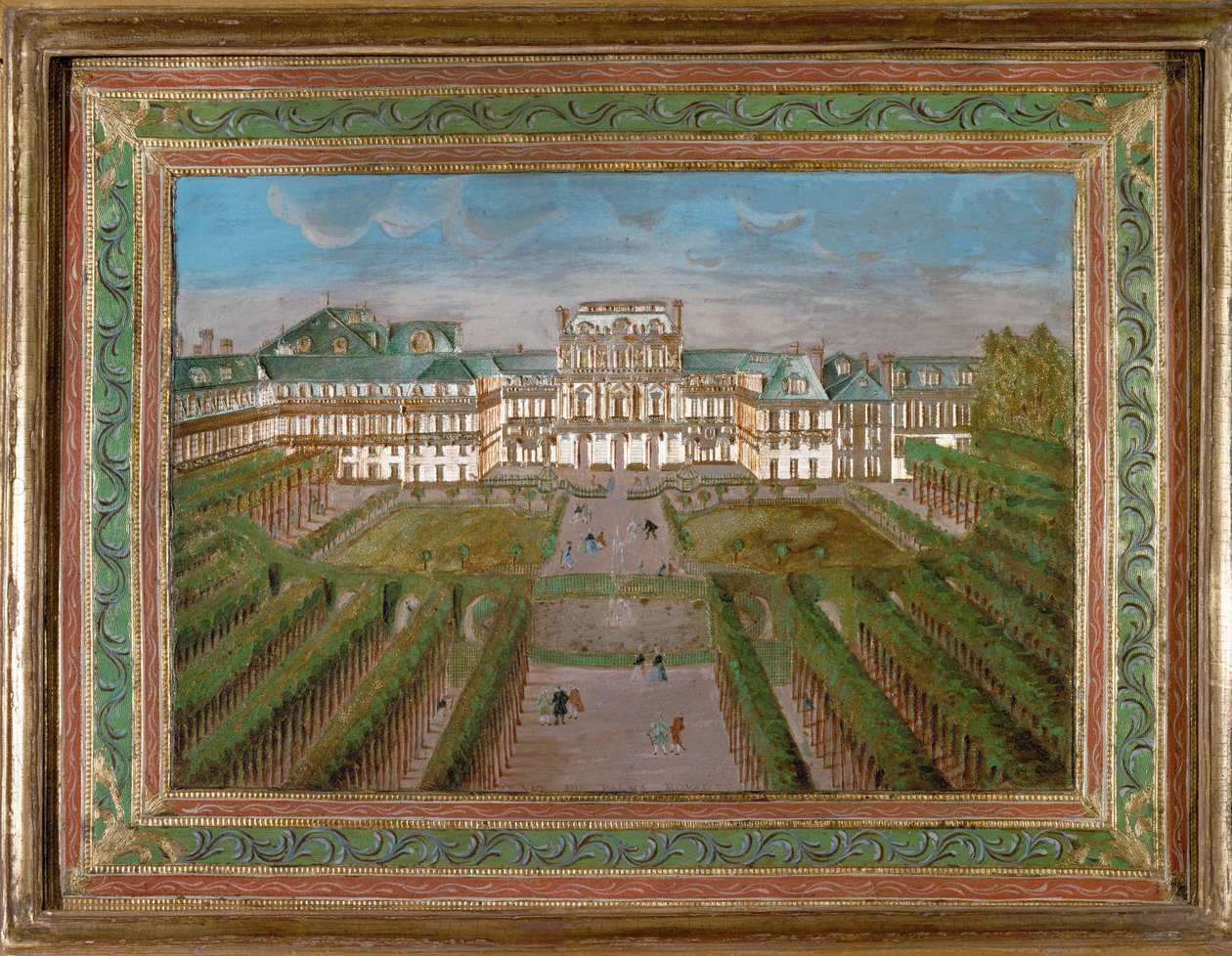 Palais Royal, Parijs, Frankrijk door Compigne Compigne